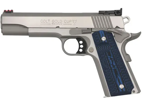 Colt's Manufacturing Company Gold Cup Lite 38 Super 5" BBL Stainless/Blue