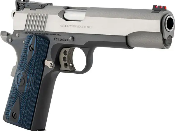 Colt's Manufacturing Company Gold Cup Lite 45 ACP, 5" Barrel, Two-Tone/Blue