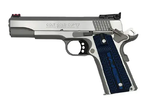 Colt's Manufacturing Company Gold Cup Lite 45 ACP, 5" Barrel, SS/Blue