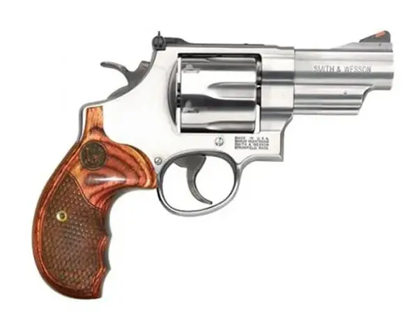 Smith & Wesson Model 629 Deluxe N-Frame 44 Magnum, 3" Barrel, Stainless/Wood