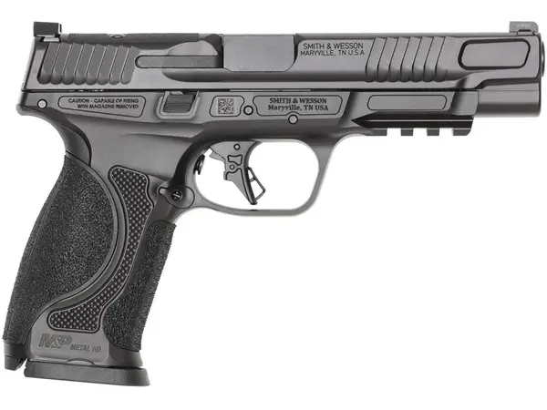 Smith & Wesson M&P9 M2.0 Metal HD OR FS 9mm, 5" Barrel, Black