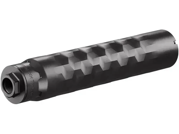 TiN CAN 30 Caliber HUB Direct Thread Suppressor Black