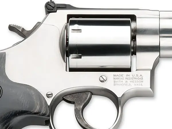 Smith & Wesson Model 686 Plus L-Frame 3-5-7 .357 Magnum, 3" Barrel, Stainless/Black