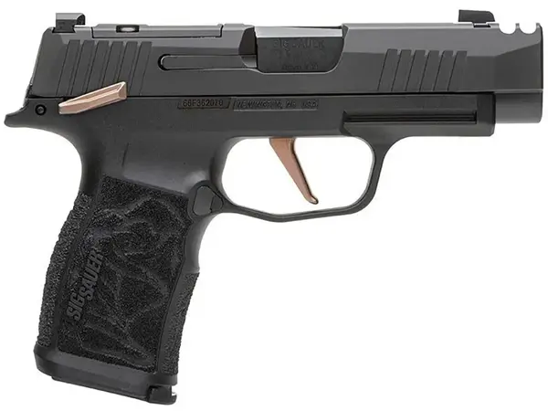 SIG Sauer P365-XL Rose Comp 9mm, 3.1" Barrel, Black MA