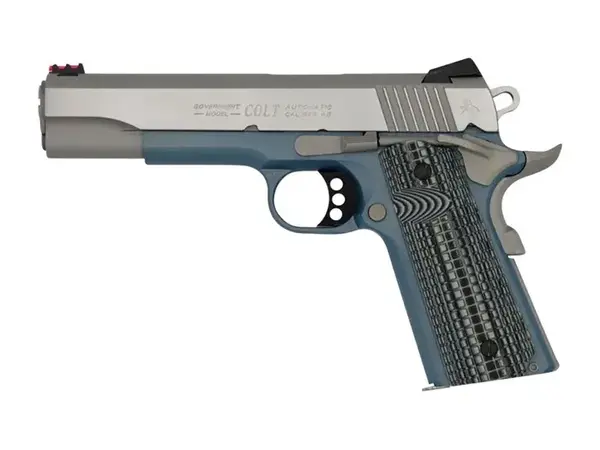 Colt's Manufacturing Company Series 70 Competition 45 ACP, 5" Barrel, Blue Titanium