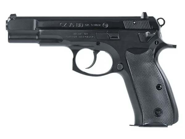 CZ 75 BD 9mm, 4.6" Barrel, Black
