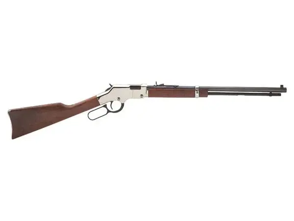 Henry Repeating Arms Golden Boy Silver 17 HMR, Blue