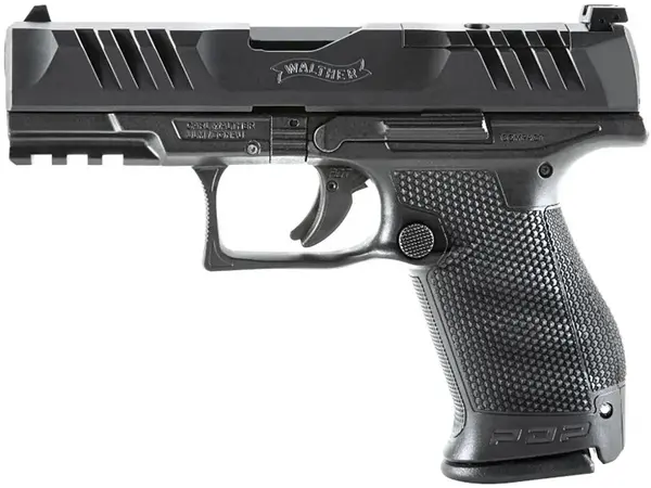 Walther PDP Compact 9mm, 4" Barrel, Black, CA Compliant