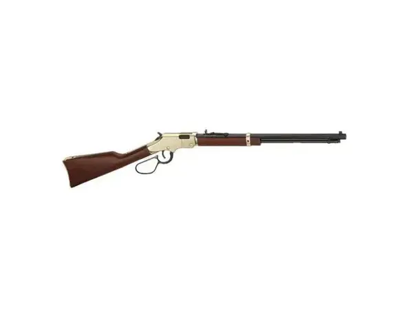 Henry Repeating Arms Goldenboy Large Loop 17 HMR, 20in, Blue Wood, Open Rifle Sights