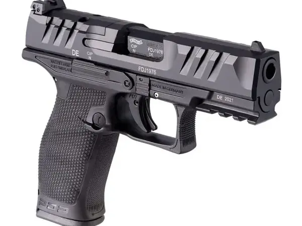 Walther PDP Full Size OR 9mm, 4" Barrel, Black