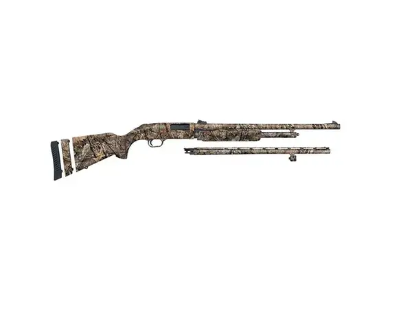 Mossberg 500 Super Bantam Combo 20 Gauge, 22" Vent Rib/24" Rifled, Camo