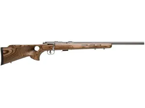 Savage Arms 93R17 BTVS 17 HMR, 21" Stainless Thumbhole