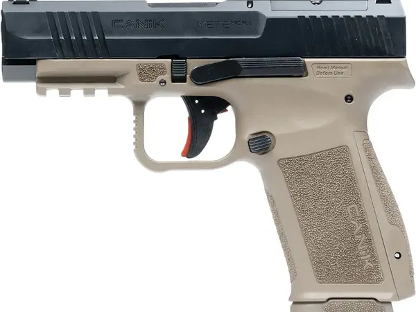 Canik METE MC9LS 9mm Luger, 3.63" Barrel, Black/FDE