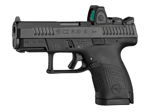 CZ P-10 S Optic Ready 9mm Luger, Black