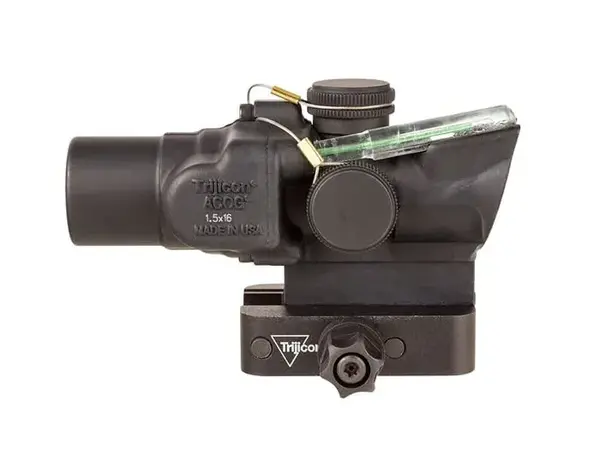 Compact ACOG 1.5x16S Fixed Red Circle Dot W/Q-LOC Mount