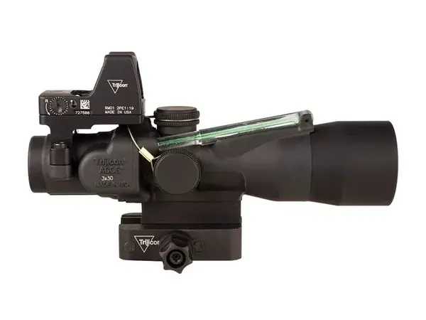 Compact ACOG 3x30mm FXD 556/62gr GRN Horseshoe W/Q-LOC & RMR