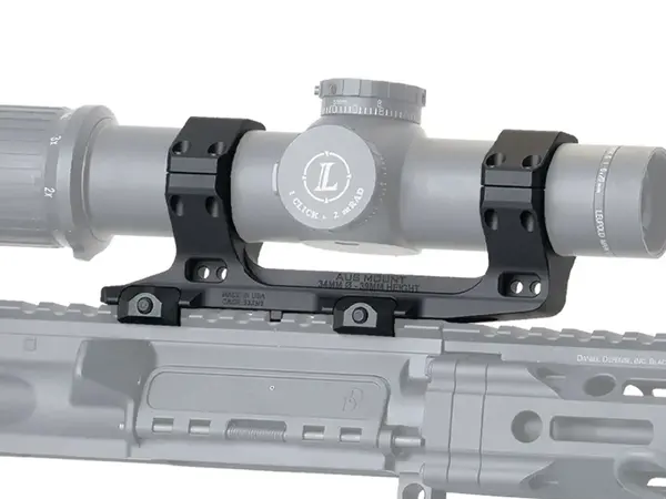 34mm 1.54" 0 MOA AUS Optic Mount Black