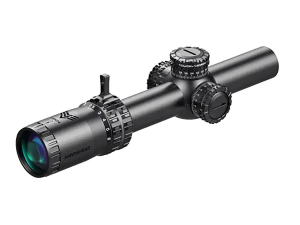 Arrowhead LPVO 1-10x24mm SFP Ill Guerrilla Dot MOA-Green Blk