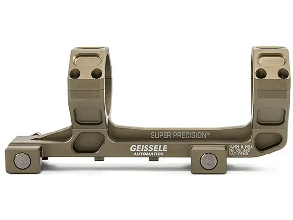 34mm 0 MOA 1.54" Super Precision Mount, DDC