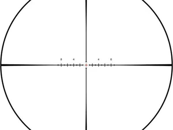 Fullfield 3-12x42mm SFP Ill Wind Ret-Illuminated Reticle BLK