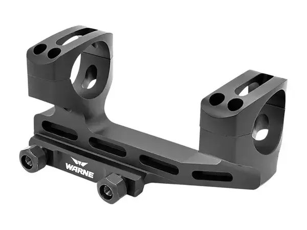 30mm Super High (1.90") 0 MOA Mount, Black