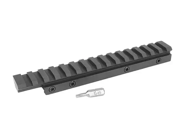 CZ 457 11mm 1-Piece Picatinny Base 0 MOA