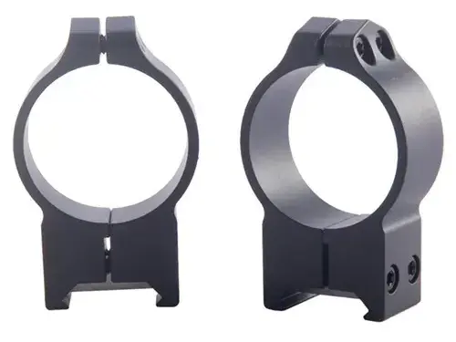 34mm High (1.194") Fixed Rings, Black