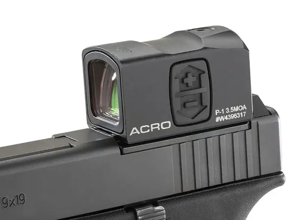 Acro & MPS Optic Mount For Glock MOS Pistols Black
