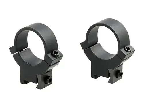 1" High (1.025") Dovetail Rings, Black