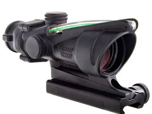ACOG BAC 223/556 BDC 4x32mm Fixed GRN Chevron W/TA51 MNT BLK