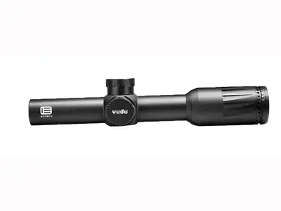 Vudu 1-8x24mm SFP Illuminated Red HC3 MOA Black