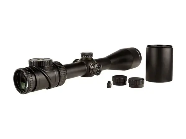 AccuPoint 4-16x50mm SFP Illum Green STD Duplex Crosshair BLK