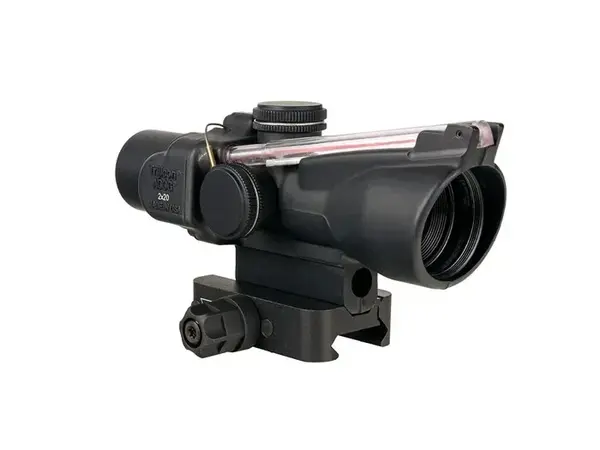 Compact ACOG 2x20mm Fixed Red Crosshair W/Q-LOC Mount