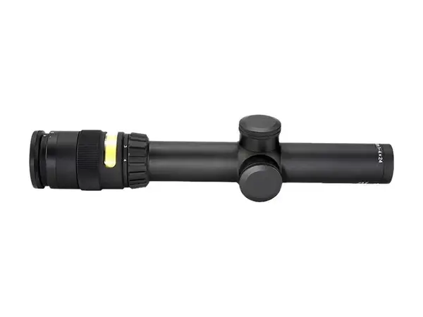 AccuPoint 1-4x24mm SFP Illum Amber Duplex Crosshair
