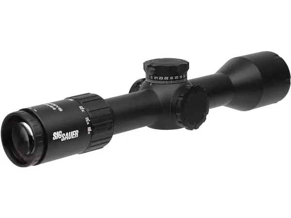 Whiskey6 3-18x44mm FFP Milling Hunter 2.0  MRAD Ret Black