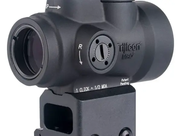 MRO SD 1x25 2 MOA Adj Red Dot Sight W/1/3 Co-witness Black