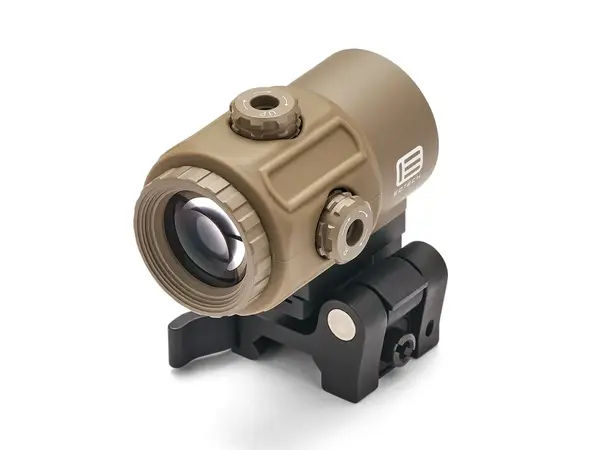 G43 3x Magnifier Micro w/QD Switch-To-Side Mount Tan