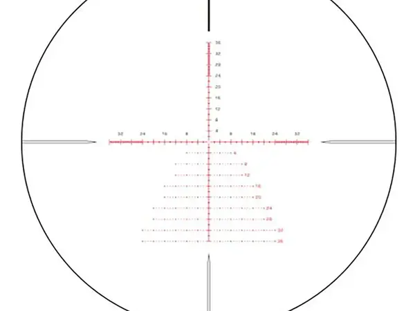 Warhawk Precision 5-25x56mm FFP Illum Sharpshooter MOA Black