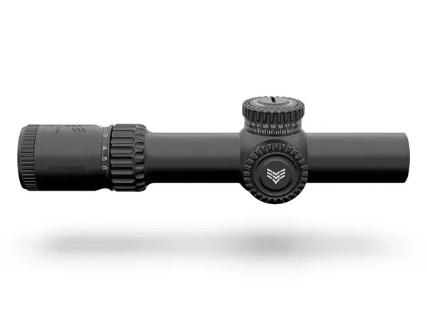 Warhorse 1-6X24mm FFP Illuminated Red Dragoon MOA Black