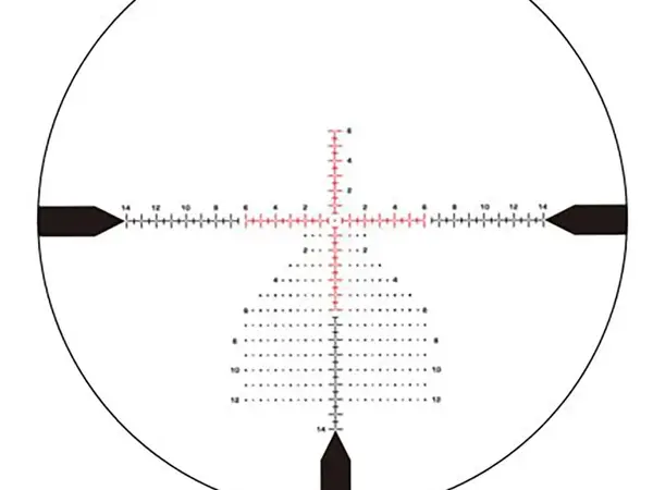 Kentucky Long Precision 2-12x44mm FFP Illum. RECCE MIL Black