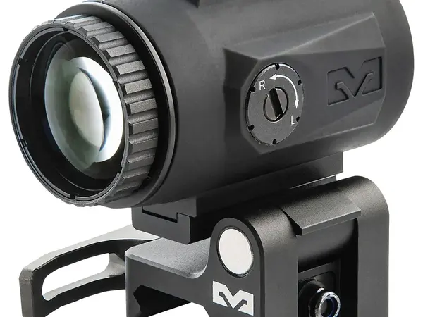 MMX4 4x Micro Magnifier w/Quick Flip Mount Black