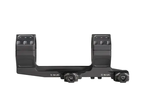 36mm 1.54" High 20 MOA Zero Compromise Scope Mount Black