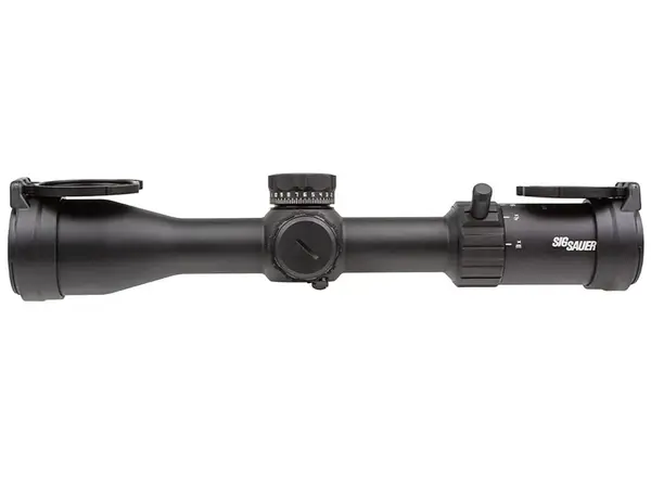 Whiskey4 3-12x44mm SFP Quadplex Reticle Black