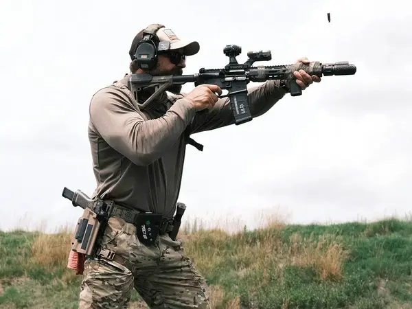 Hydra V2 Dual Optic Mount Kit for Aimpoint Duty RDS Black