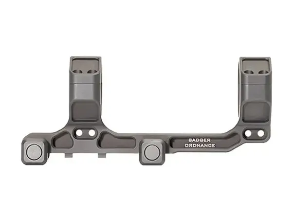 30mm 1.54" 0 MOA Modular Mount, Black