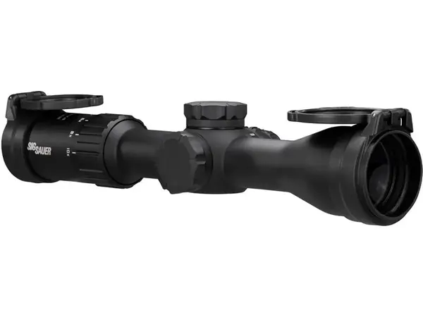 Whiskey4 2.5-10x42mm SFP Quadplex Reticle Black