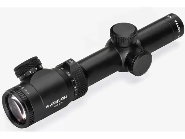Talos BTR Gen2 1-4x24mm SFP Ill AHSR14 MIL Reticle Black