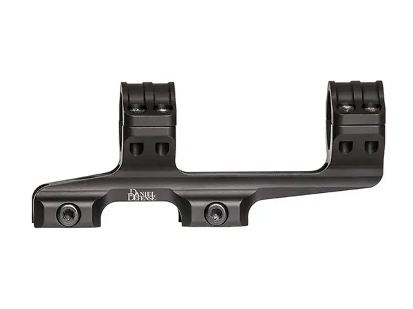 30mm Optics Mount- Double Ring Black