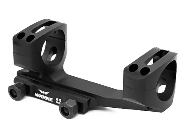 1" Ultra High (1.435") 20 MOA Mount, Black