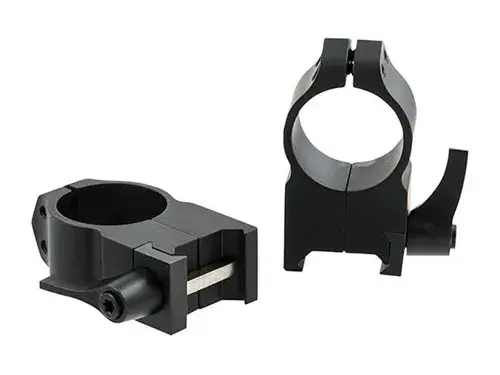 1" Extra High (0.65") QD Rings Black